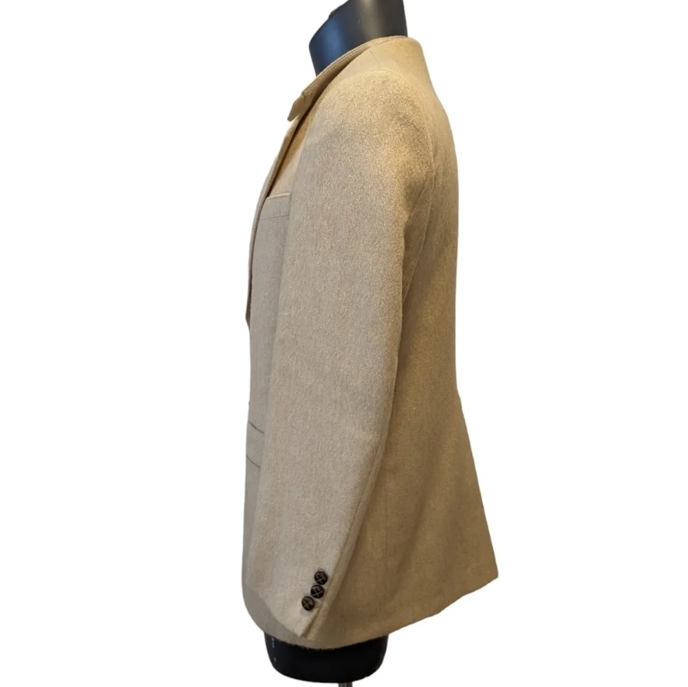 Vintage camel hair blazer - Picture 6 of 14